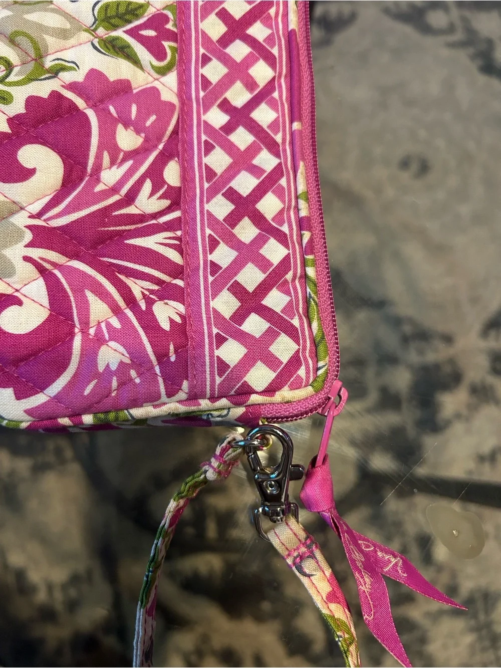 Vera Bradley Pink Floral Quilted wallet